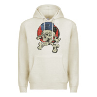 Oatmeal Heather skate rags skull & crossbones Premium Hoodie - tuanDangUi
