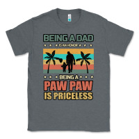 Charcoal Heather Being a dad is an honor being a pawpaw is priceless Classic Tee - Bettercallsaul