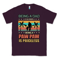 Plum Being a dad is an honor being a pawpaw is priceless Classic Tee - Bettercallsaul