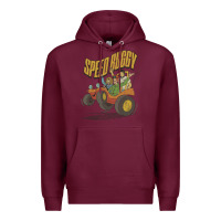 Burgundy speed buggy Premium Hoodie - tuanDangUi
