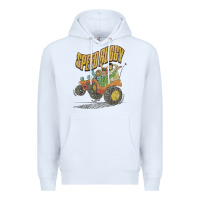 White speed buggy Premium Hoodie - tuanDangUi