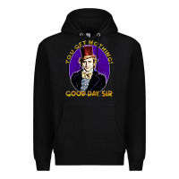 Black good day sir  wonka Premium Hoodie - tuanDangUi