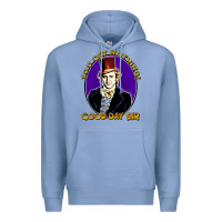 Colony Blue good day sir  wonka Premium Hoodie - tuanDangUi