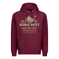Burgundy the boars nest Premium Hoodie - tuanDangUi