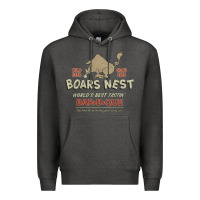 Charcoal Heather the boars nest Premium Hoodie - tuanDangUi