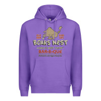 Purple the boars nest Premium Hoodie - tuanDangUi