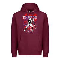 Burgundy bruce smith Premium Hoodie - tuanDangUi