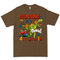 Cacao roaring into 4th grade Premium Tee - BundleAndBundleShop