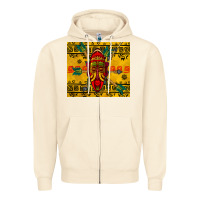 Sandshell african mask tumbler Zipper Hoodie - BundleAndBundleShop