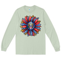 Matcha american sunflower Long Sleeve Tee - Jasminsmagicworld