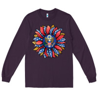 Plum american sunflower Long Sleeve Tee - Jasminsmagicworld