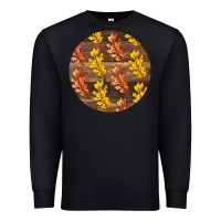 Black Fall Rounded Premium Sweatshirt - LillyAllenDesigns