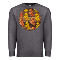 Charcoal Heather Fall Rounded Premium Sweatshirt - LillyAllenDesigns