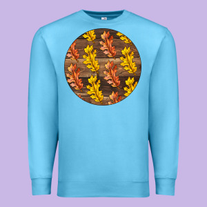 Fall Rounded Premium Sweatshirt Designed By Lillyallendesigns