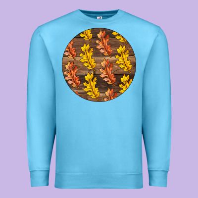 Fall Rounded Premium Sweatshirt Designed By Lillyallendesigns