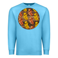 Ocean Blue Fall Rounded Premium Sweatshirt - LillyAllenDesigns