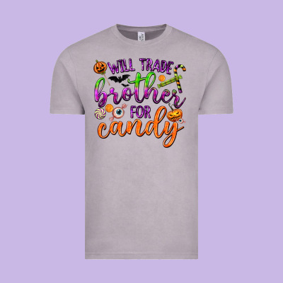 Will Trade Brother For Candy Vintage Tee Designed By Texasbilliewilder