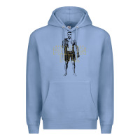 Colony Blue paid in full   dustin poirier (variant) Premium Hoodie - tuanDangUi