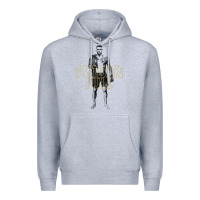 Heather Grey paid in full   dustin poirier (variant) Premium Hoodie - tuanDangUi