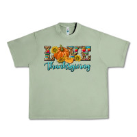 Oil Green Love Thanksgiving Urban Heavy Tee - texasbilliewilder