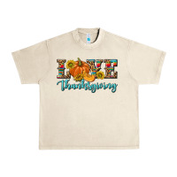 Sandshell Love Thanksgiving Urban Heavy Tee - texasbilliewilder
