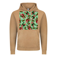 Vintage Camel Christmas candy cane Vintage Hoodie - NancyCooperArtShop