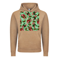 Vintage Coffee Christmas candy cane Vintage Hoodie - NancyCooperArtShop