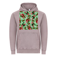 Vintage Zinc Christmas candy cane Vintage Hoodie - NancyCooperArtShop