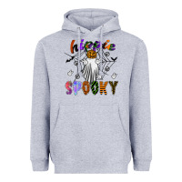 Heather Grey hippie spooky Heavyweight Hoodie - SublimationCraftShop