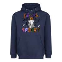 Navy hippie spooky Heavyweight Hoodie - SublimationCraftShop