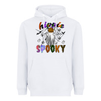 White hippie spooky Heavyweight Hoodie - SublimationCraftShop