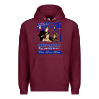 Burgundy abbott and costello meet frankenstein (1948)   artwork Premium Hoodie - tuanDangUi
