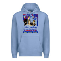 Colony Blue abbott and costello meet frankenstein (1948)   artwork Premium Hoodie - tuanDangUi