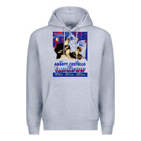 Heather Grey abbott and costello meet frankenstein (1948)   artwork Premium Hoodie - tuanDangUi