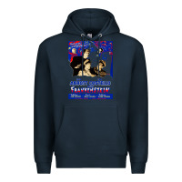 Navy abbott and costello meet frankenstein (1948)   artwork Premium Hoodie - tuanDangUi