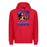 Red abbott and costello meet frankenstein (1948)   artwork Premium Hoodie - tuanDangUi