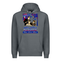 Rock abbott and costello meet frankenstein (1948)   artwork Premium Hoodie - tuanDangUi