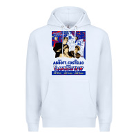 White abbott and costello meet frankenstein (1948)   artwork Premium Hoodie - tuanDangUi