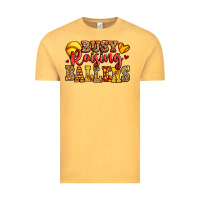 Vintage Mustard busy raising ballers softball Vintage Tee - Jasminsmagicworld