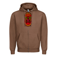 Chestnut african masks 3 Zipper Hoodie - BundleAndBundleShop
