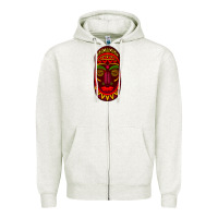 Oatmeal Heather african masks 3 Zipper Hoodie - BundleAndBundleShop