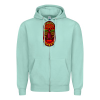 Seafoam african masks 3 Zipper Hoodie - BundleAndBundleShop