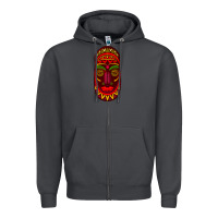 Smoke african masks 3 Zipper Hoodie - BundleAndBundleShop