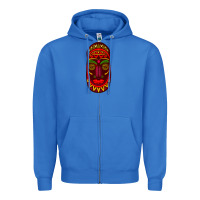 True Royal african masks 3 Zipper Hoodie - BundleAndBundleShop