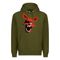 Army Green five nights at freddy's foxy Premium Hoodie - tuanDangUi