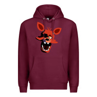 Burgundy five nights at freddy's foxy Premium Hoodie - tuanDangUi