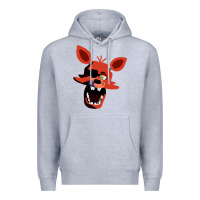 Heather Grey five nights at freddy's foxy Premium Hoodie - tuanDangUi