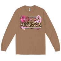 Toasted Coconut im a survivor cancer awareness Long Sleeve Tee - CowGirlArtShop