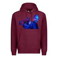 Burgundy mr inbetween  10 Premium Hoodie - tuanDangUi
