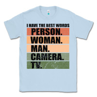 Dusty Blue Person Woman Man Camera Tv Classic Tee - Bettercallsaul